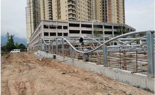 十堰西關口老街玻璃棚-案例展示